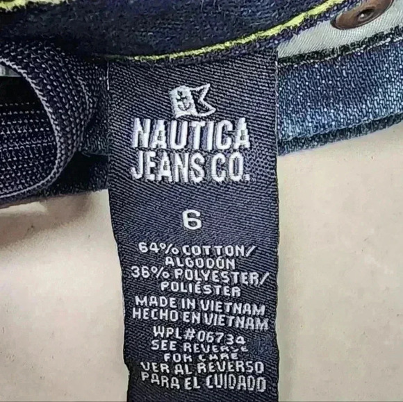 Nautica Jeans CO. Boys Size6 Dark Denium EXCELLENT CONDITION - Picture 7 of 9